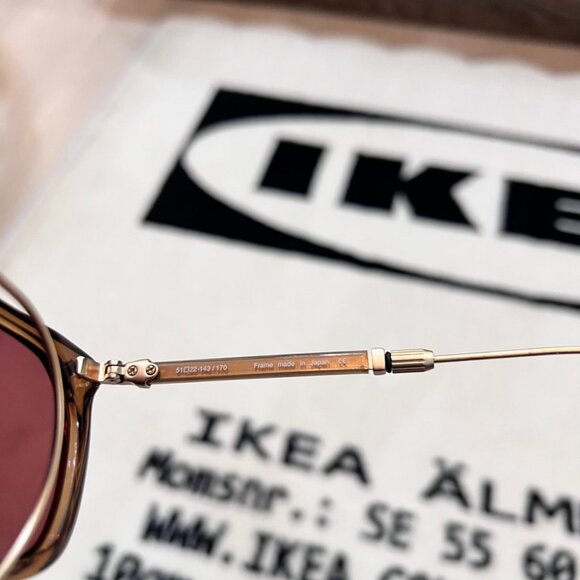 MATSUDA M2043 Large Pilot acetate sunglasses featuring interchangeable temples - Picture 9 of 11